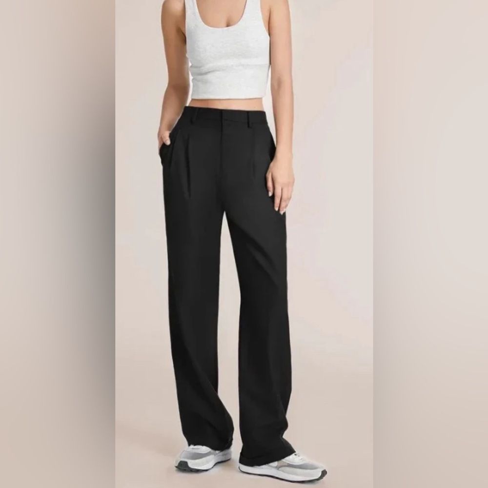 Wide Leg Tailored Pants